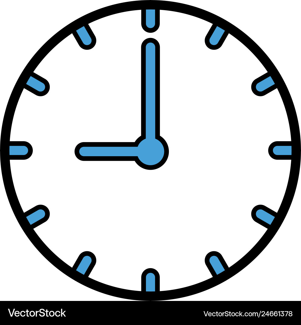 Clock icon Royalty Free Vector Image - VectorStock