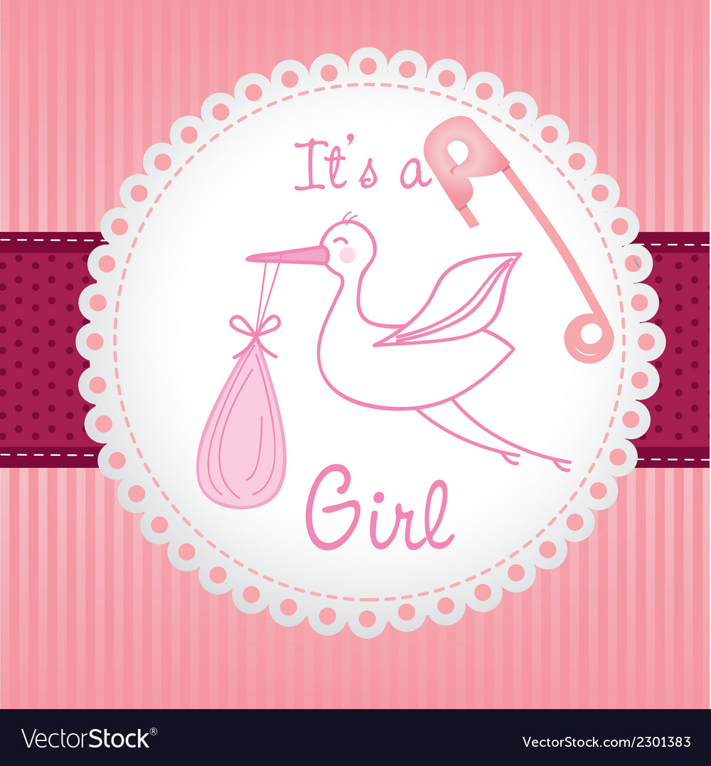 baby shower pink background