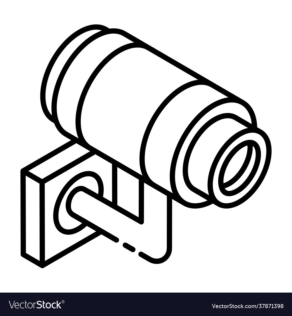 Cctv camera Royalty Free Vector Image - VectorStock