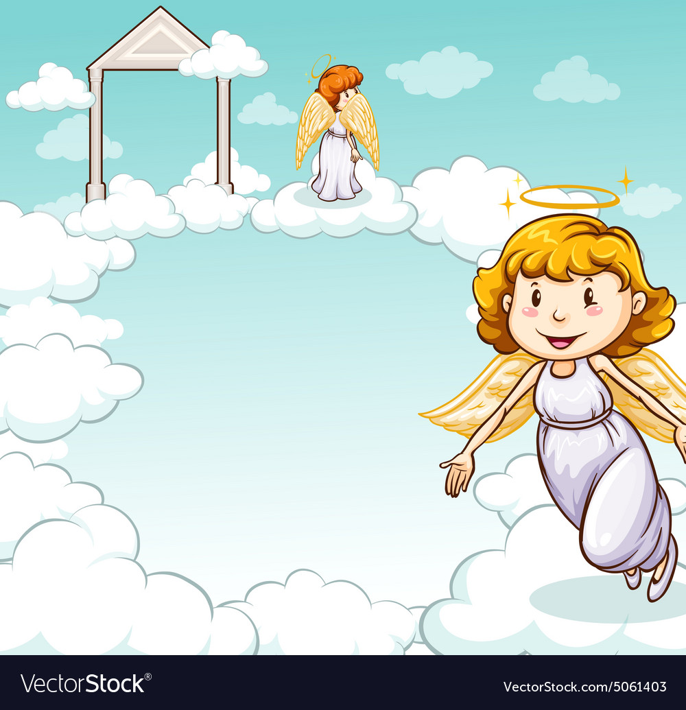 Angels Royalty Free Vector Image Vectorstock