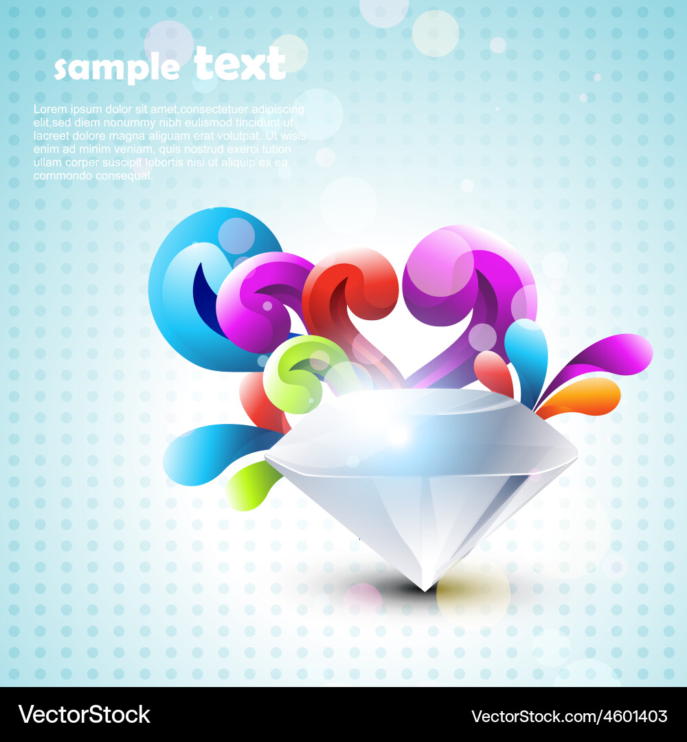 Diamond Royalty Free Vector Image - VectorStock