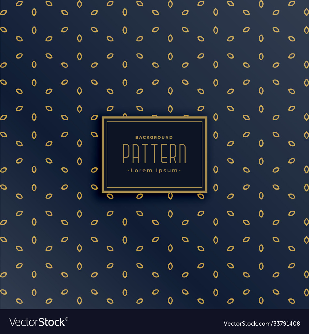 Small decorative oval shape pattern design Vector Image