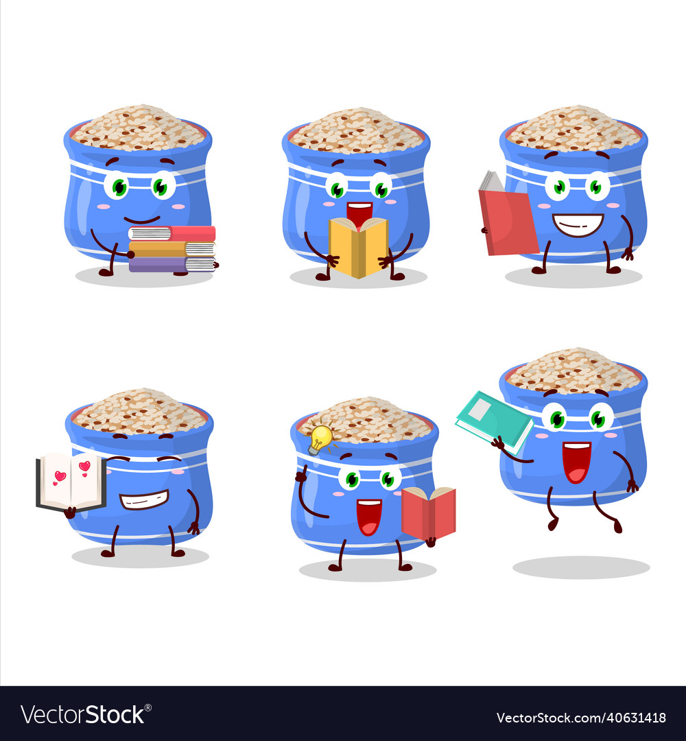 A picture of sesame seeds cartoon character Vector Image