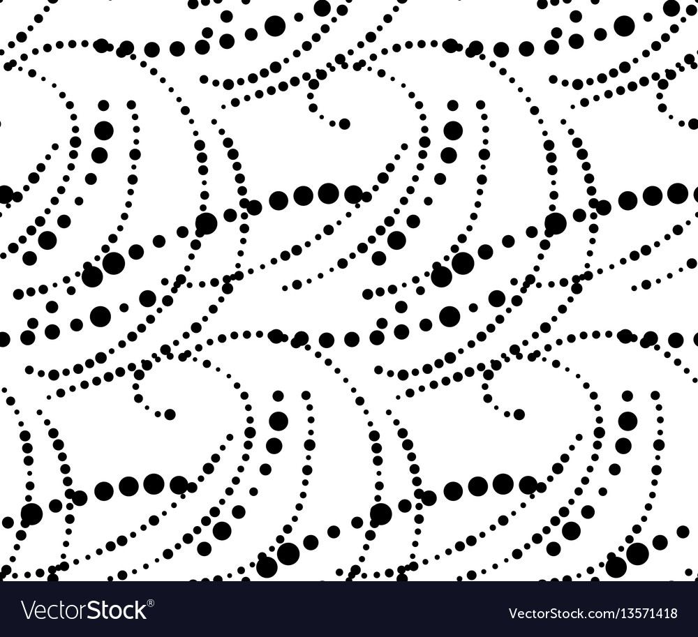 Abstract waves minimalistic black ink concept Vector Image