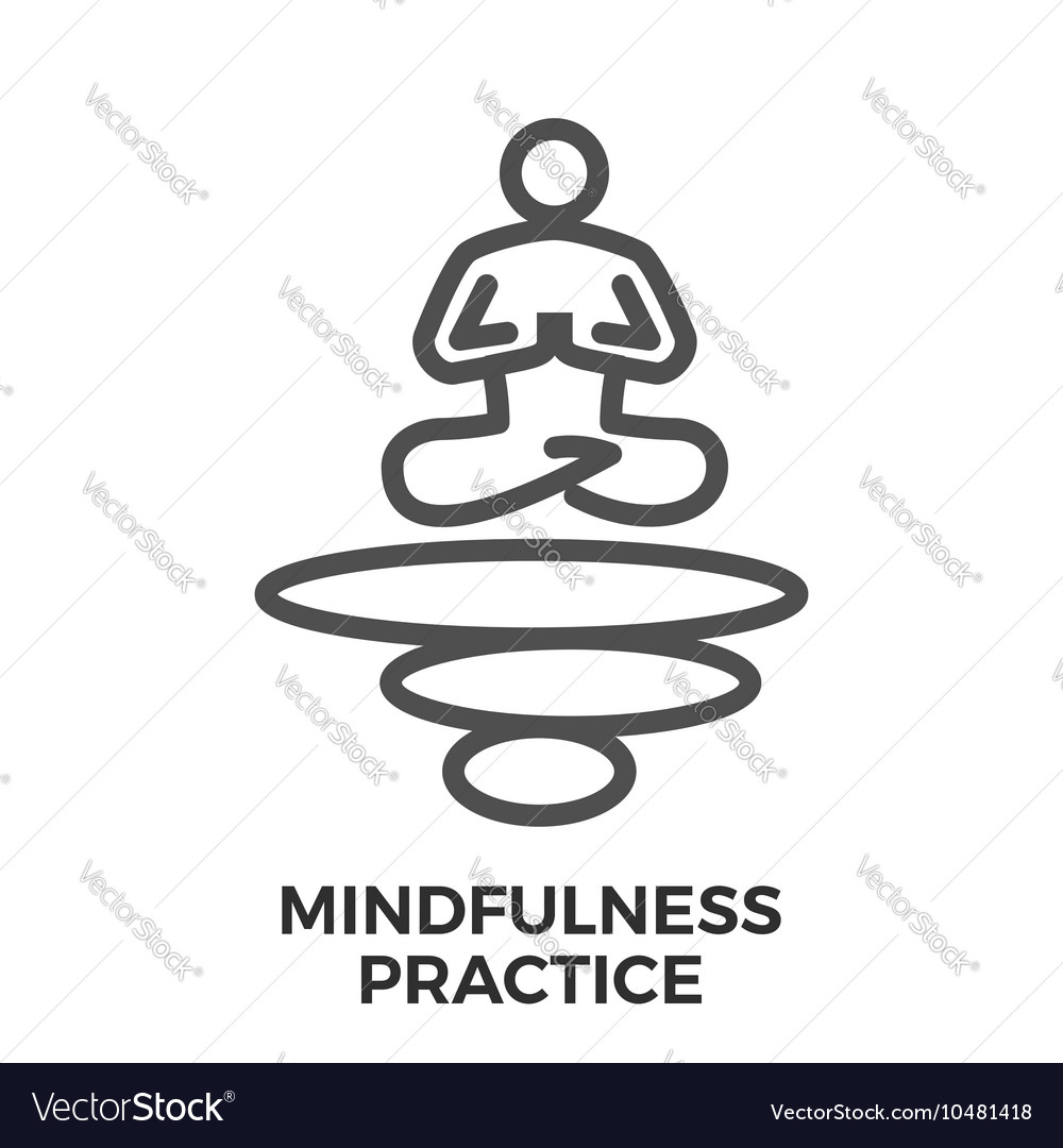 Mindfulness practices. Практика майндфулнесс. практика значок. символ mindfulness. практик значок.