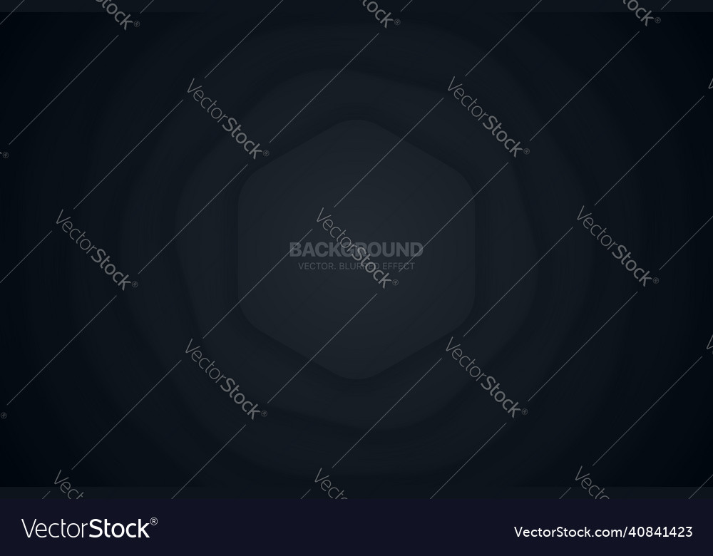 Dark morph material design spin hexagonal Vector Image