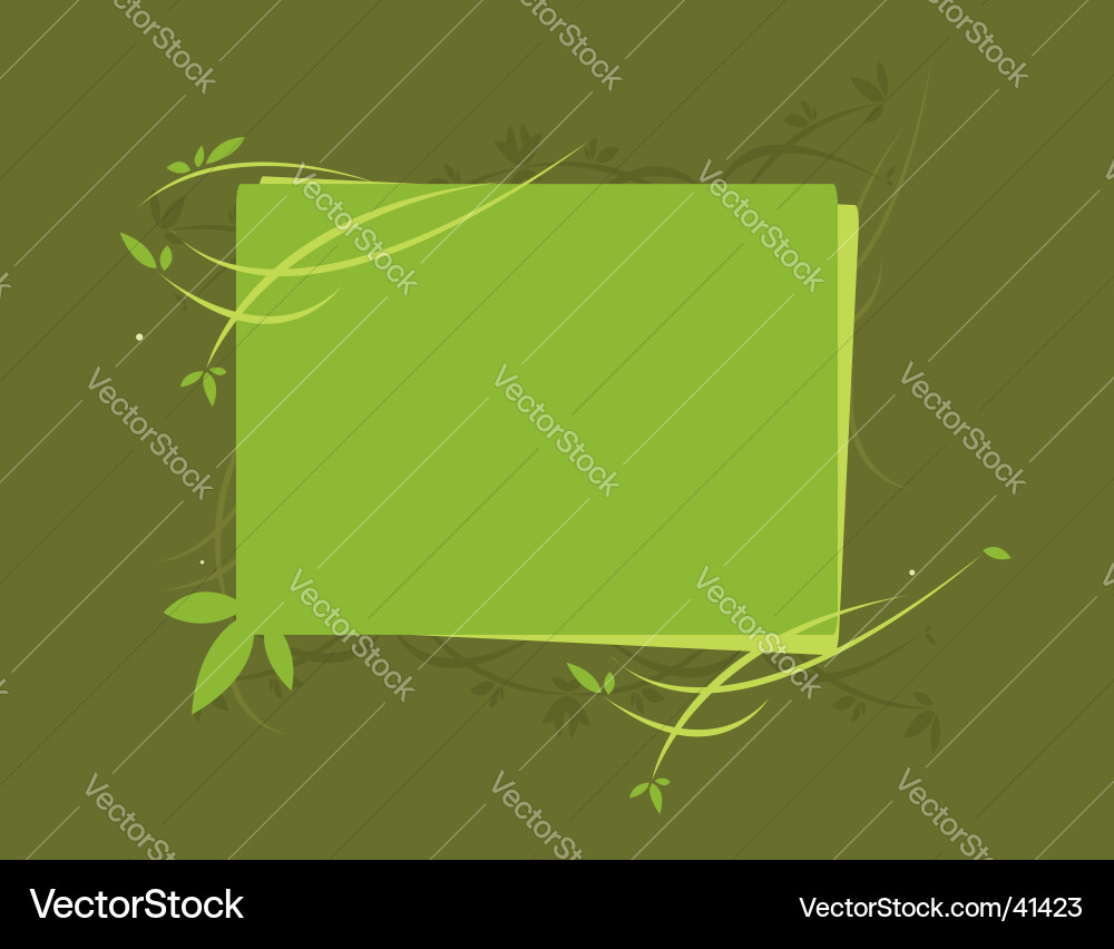 Green leaf background Royalty Free Vector Image