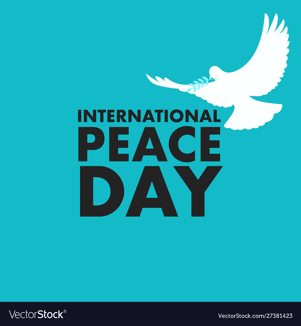 International day peace Royalty Free Vector Image