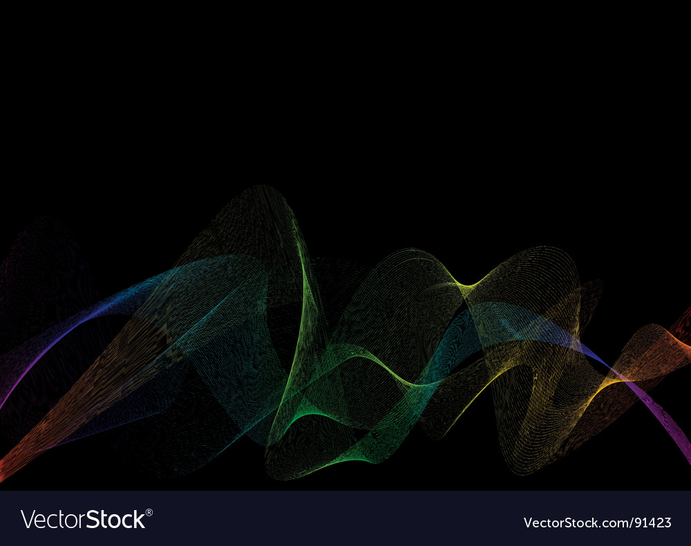 Rainbow Weave Royalty Free Vector Image - Vectorstock