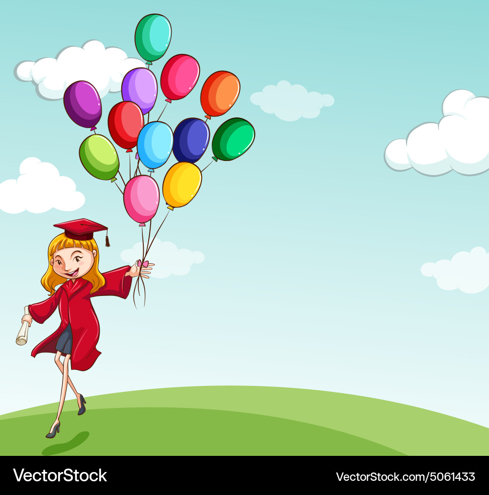 Graduation Royalty Free Vector Image - VectorStock