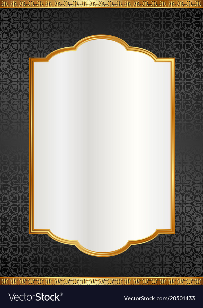 Ornate background with old-fashioned patterns Vector Image