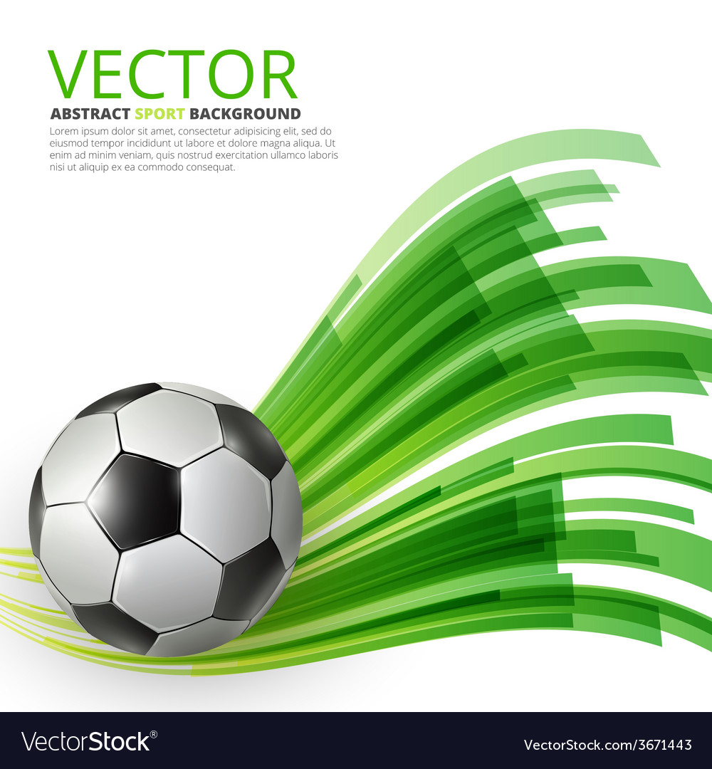 Soccer ball Royalty Free Vector Image - VectorStock