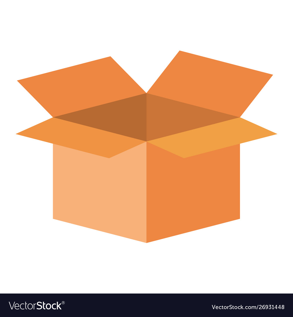 Isolated box design Royalty Free Vector Image VectorStock