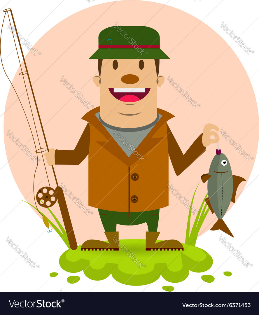 Fishman Royalty Free Vector Image - VectorStock