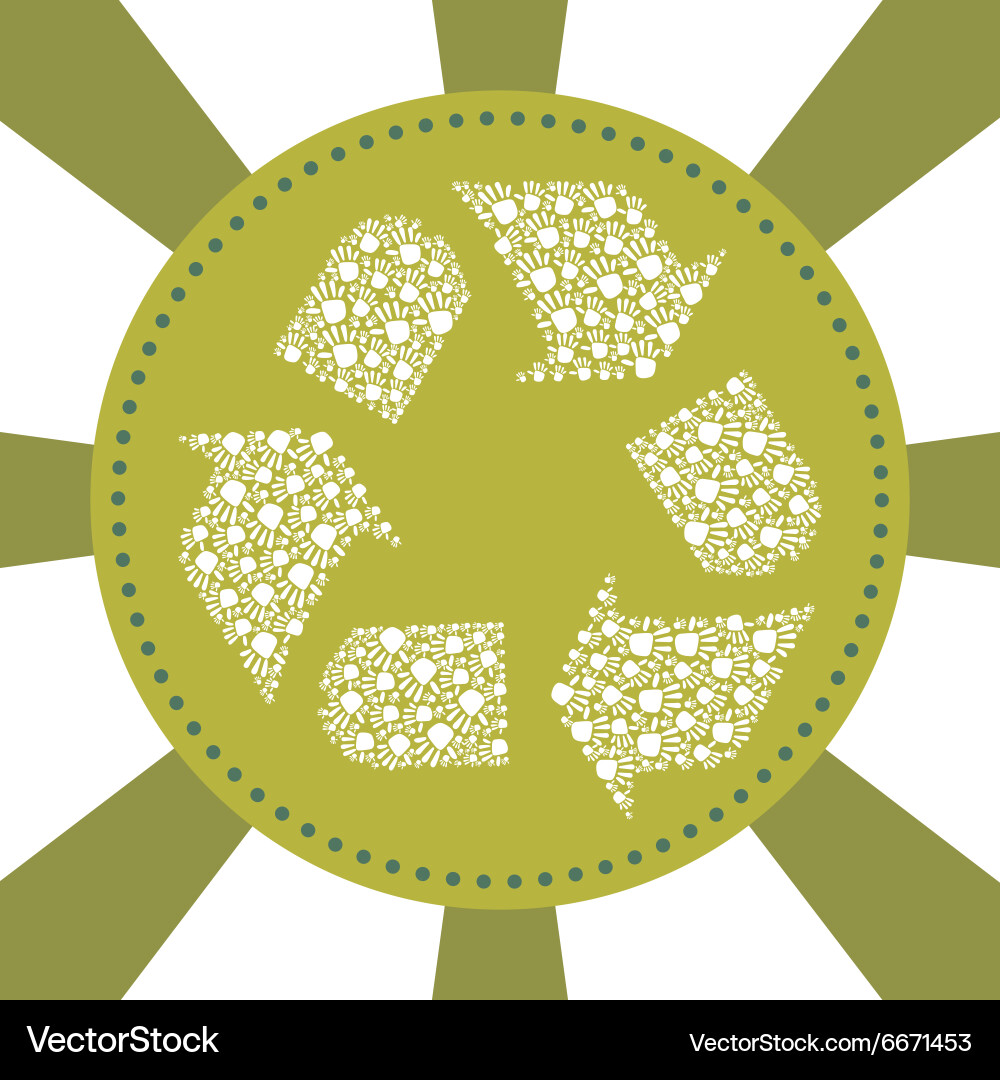 Save planet design Royalty Free Vector Image - VectorStock