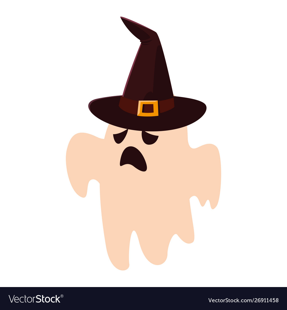 ghost with hat