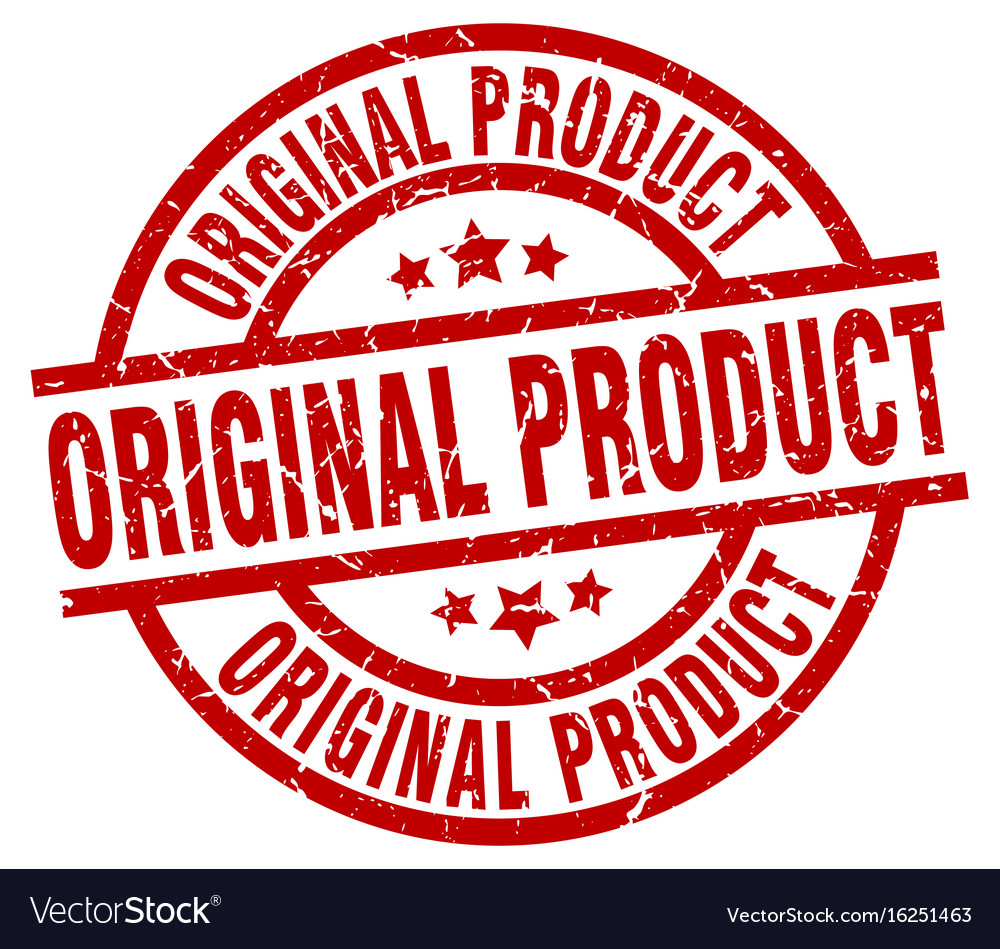 Red stamp original Royalty Free Vector Image - VectorStock