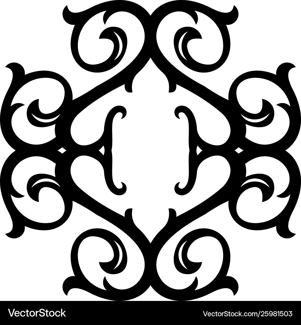 Abstract logo template Royalty Free Vector Image
