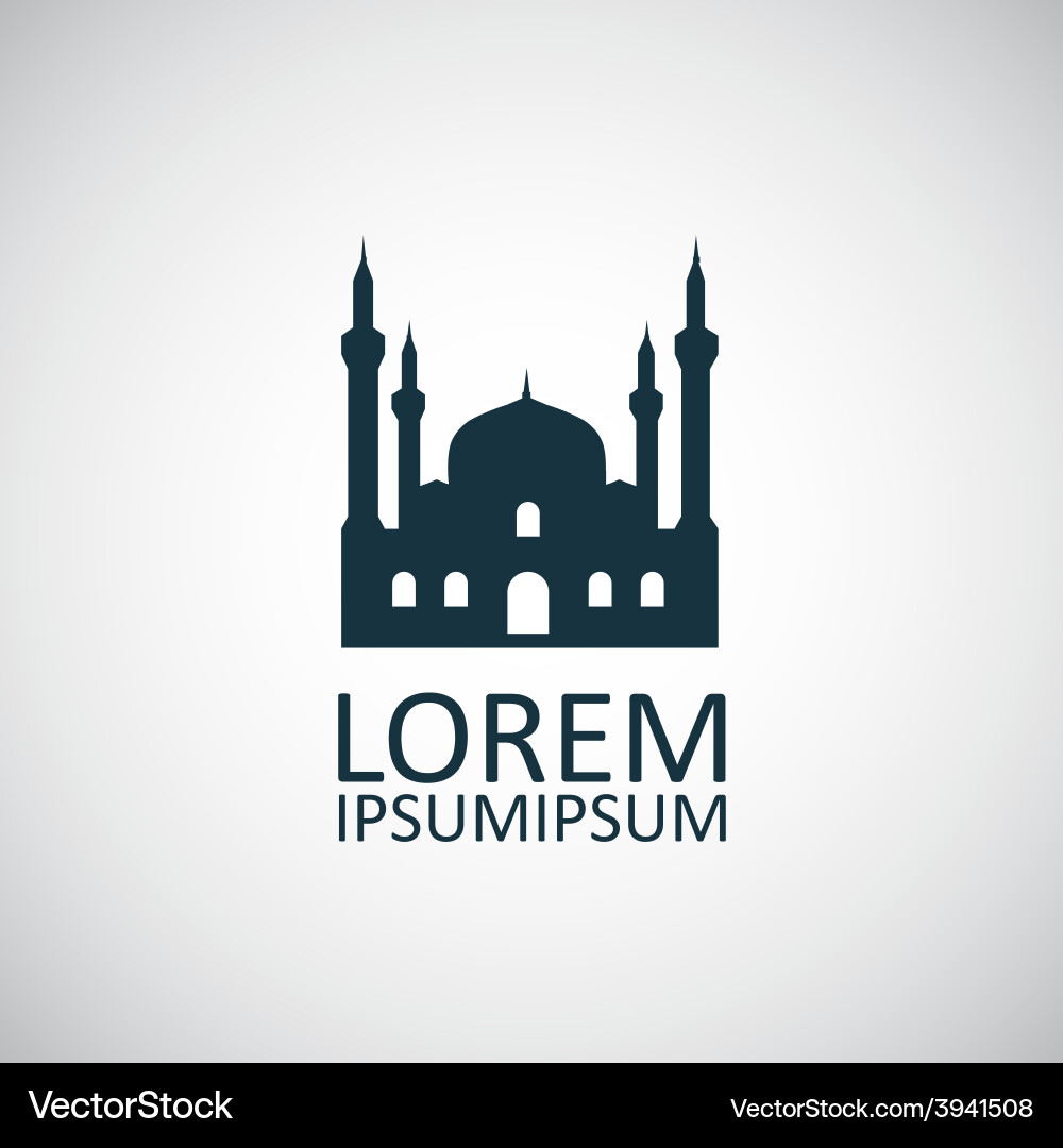 Mosque icon Royalty Free Vector Image - VectorStock