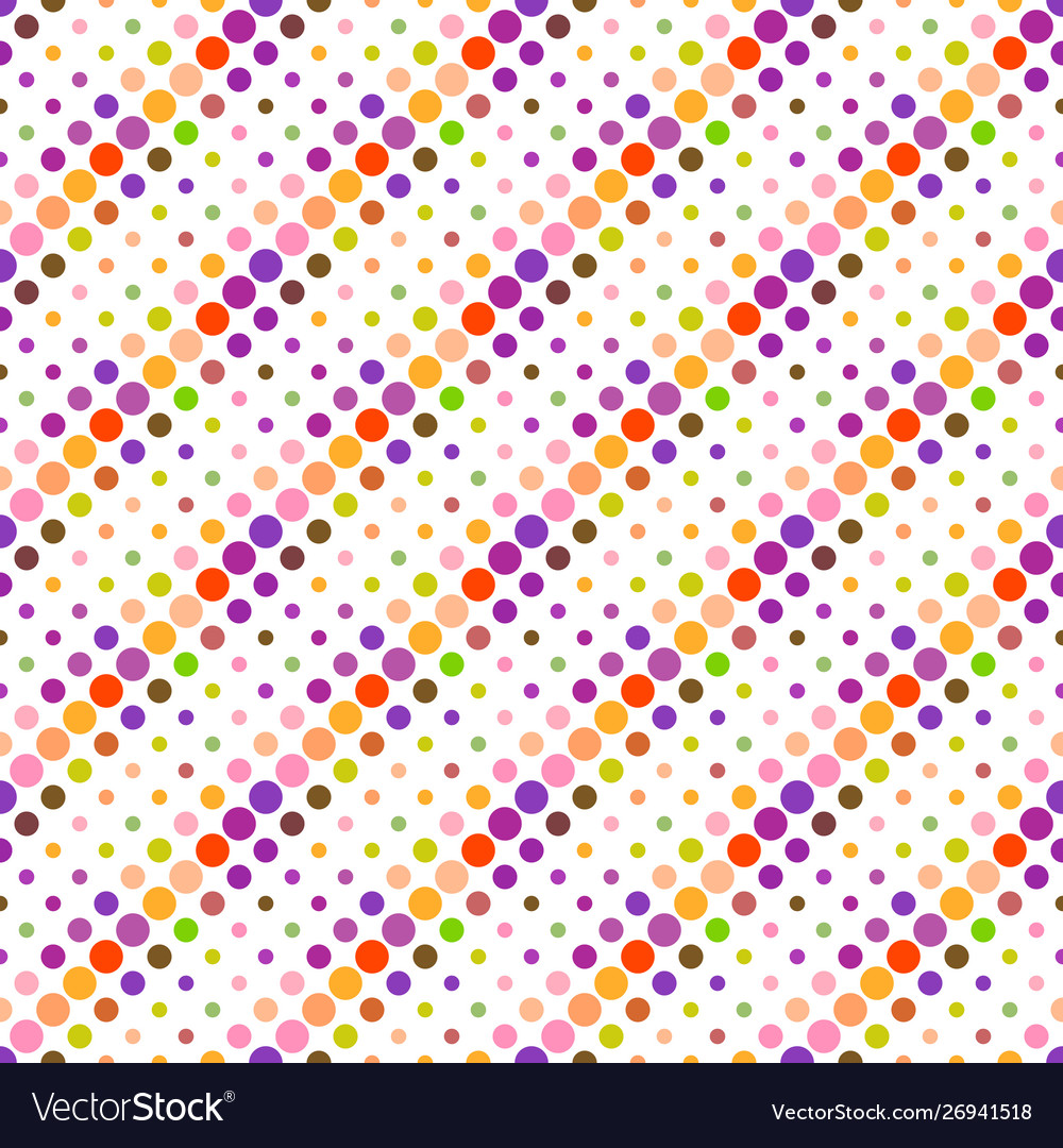 Circle pattern background - multicolor abstract Vector Image