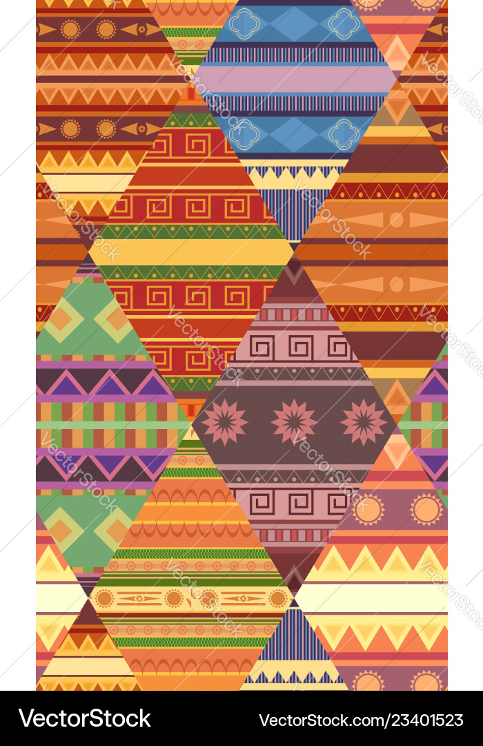 Worktribe Pattern Seamless tribal pattern with native patterns Vector Image