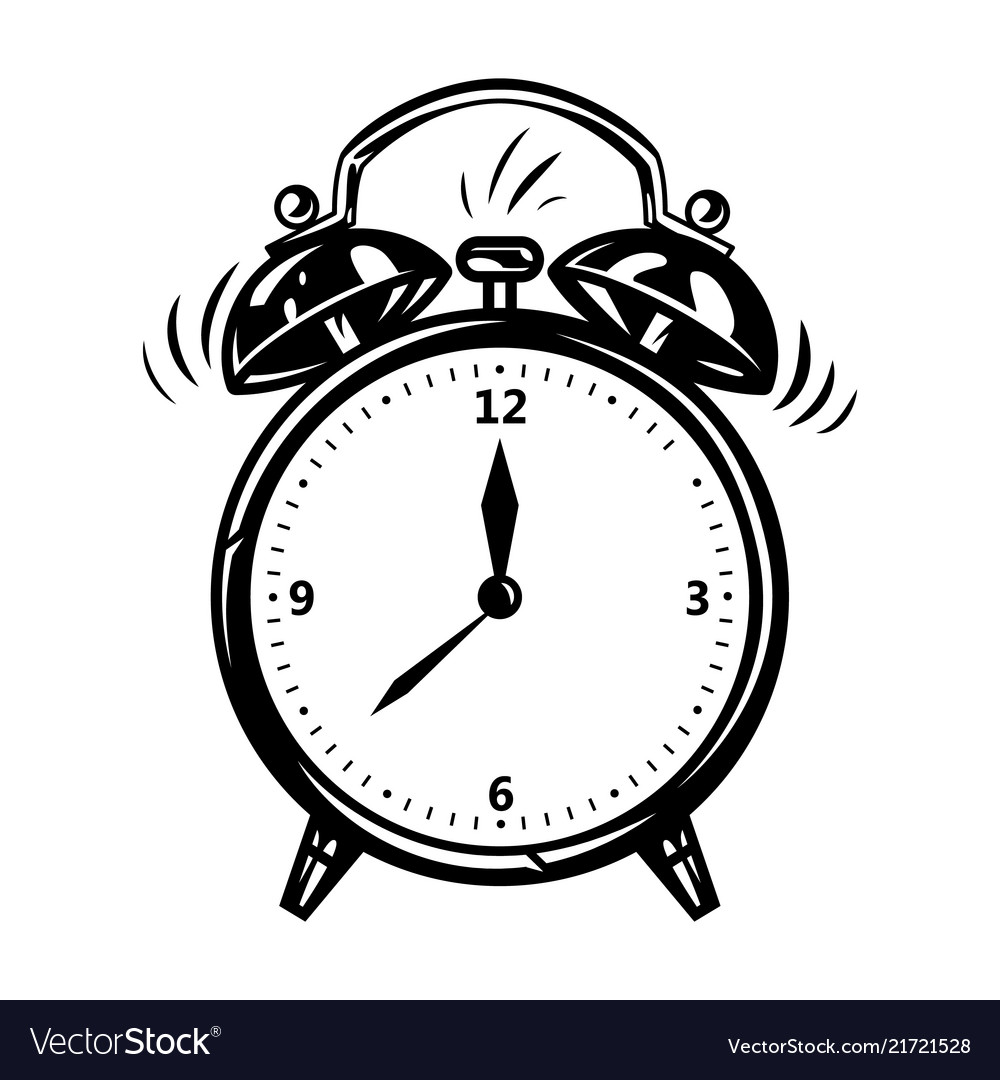 Alarm Clock In Comic Style Royalty Free Vector Image 4527