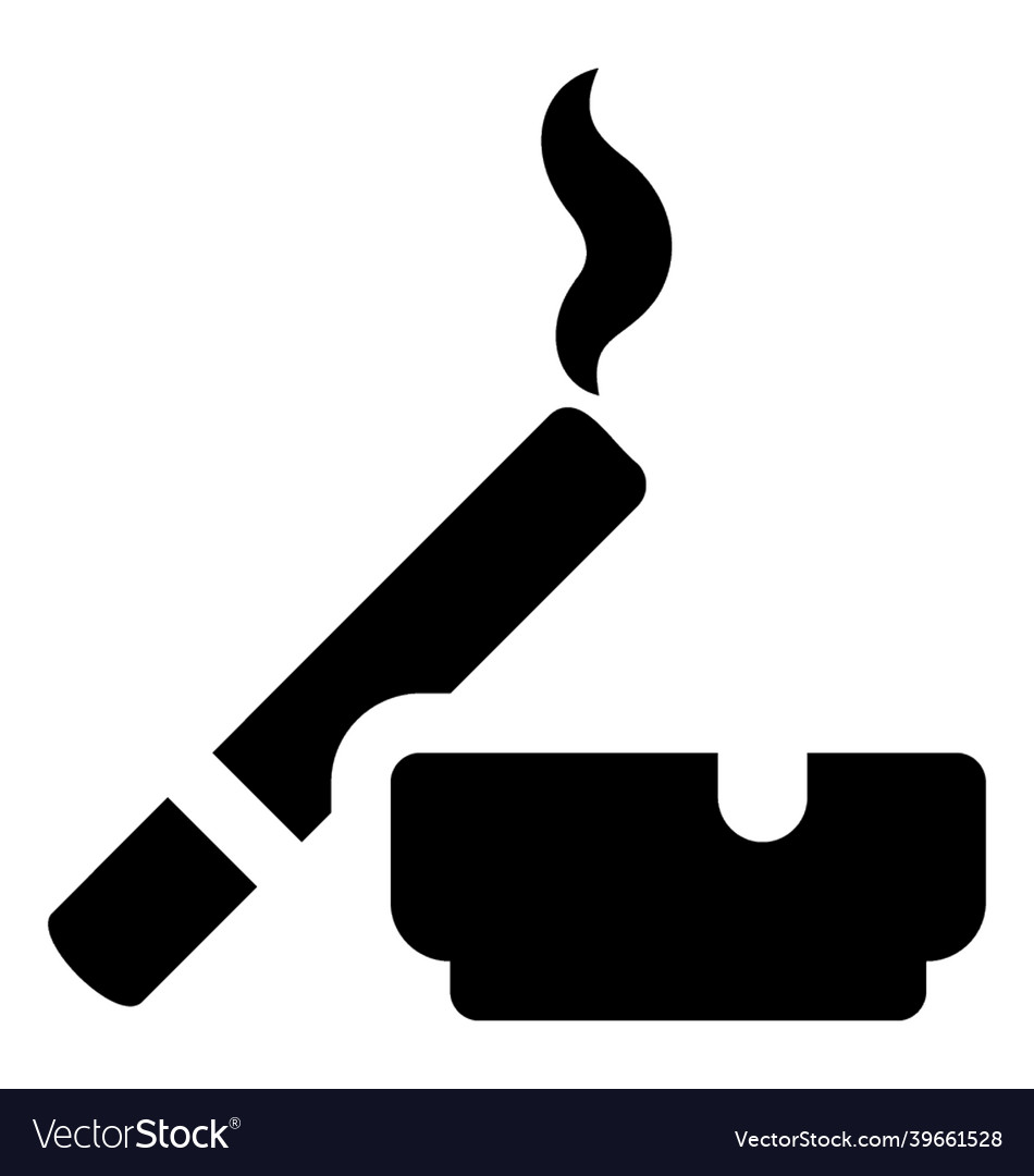 Smoking Royalty Free Vector Image - VectorStock