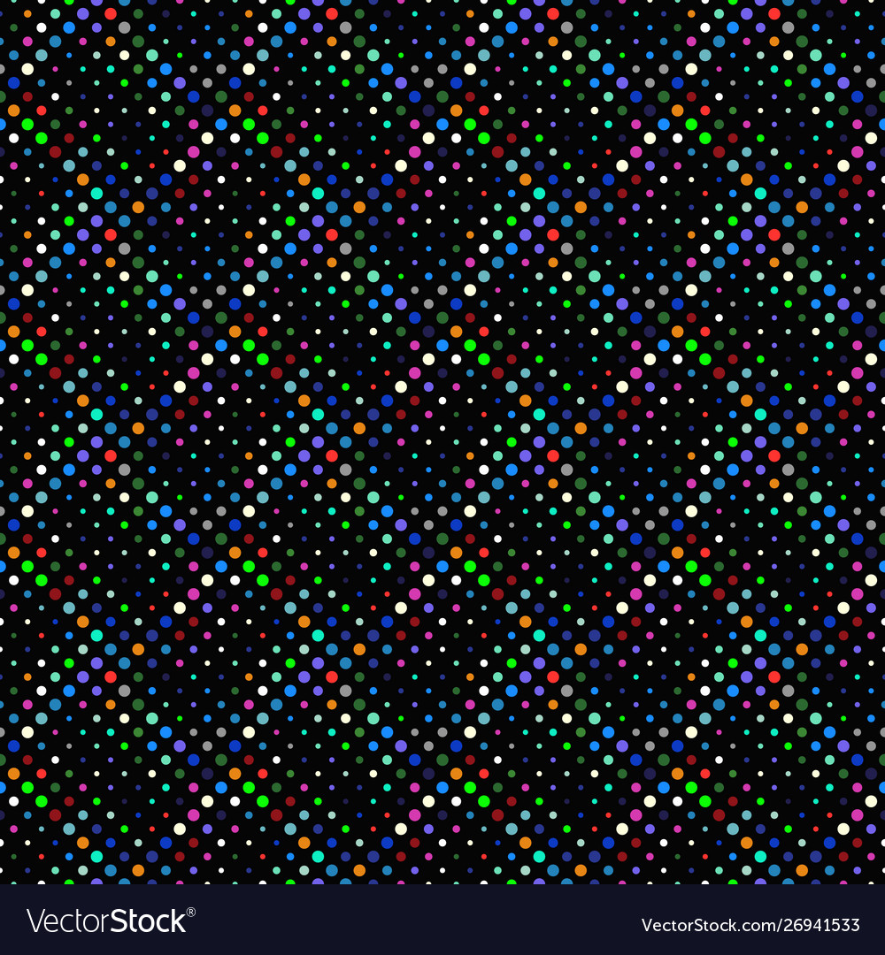Abstract circle pattern background - multicolor Vector Image