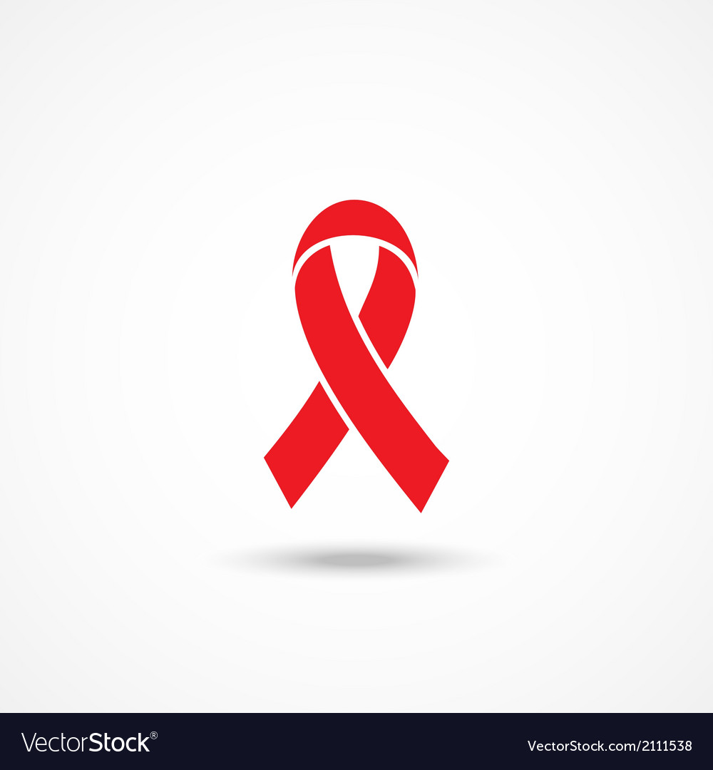 Aids Icon Royalty Free Vector Image Vectorstock 3863