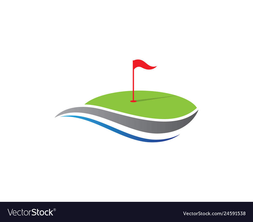 Golf symbol Royalty Free Vector Image - VectorStock