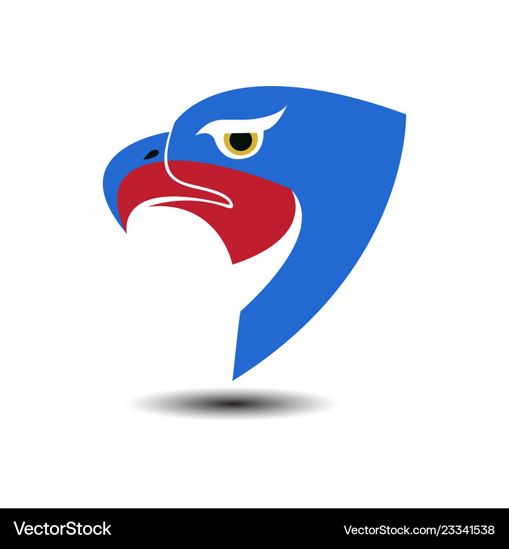 Head eagle Royalty Free Vector Image - VectorStock