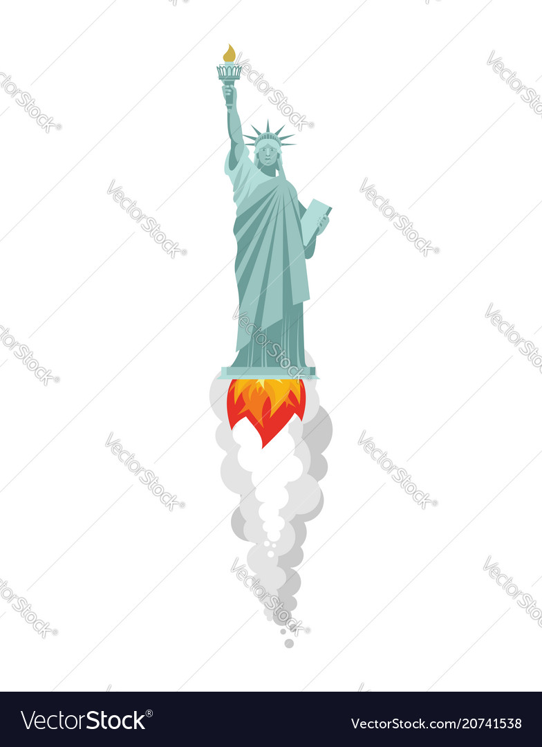 Russia Flag and USA Statue of Liberty Stock Illustration - Illustration of  flafrac14, tourism: 56308524