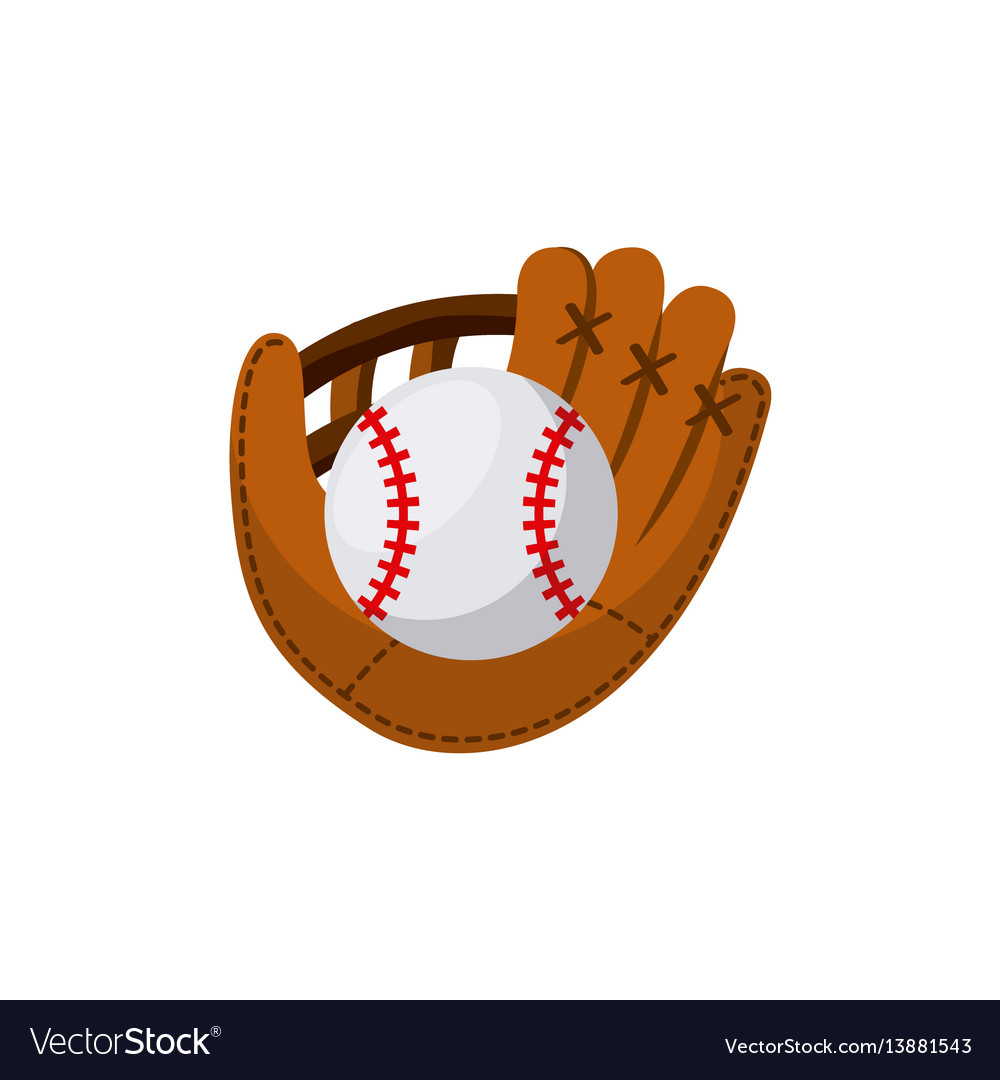 Baseball ball icon Royalty Free Vector Image - VectorStock