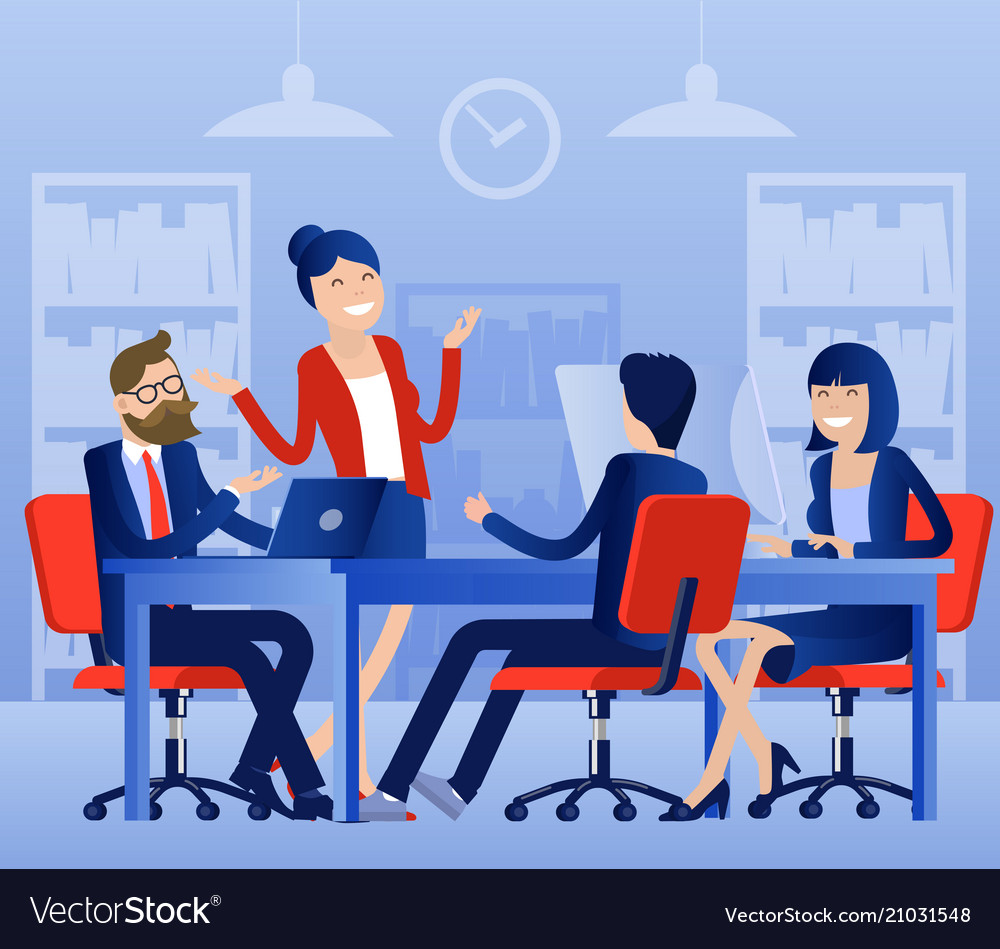 Business process concept Royalty Free Vector Image