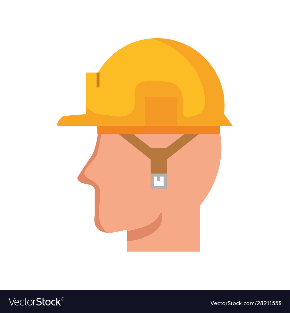 Builder man Royalty Free Vector Image - VectorStock