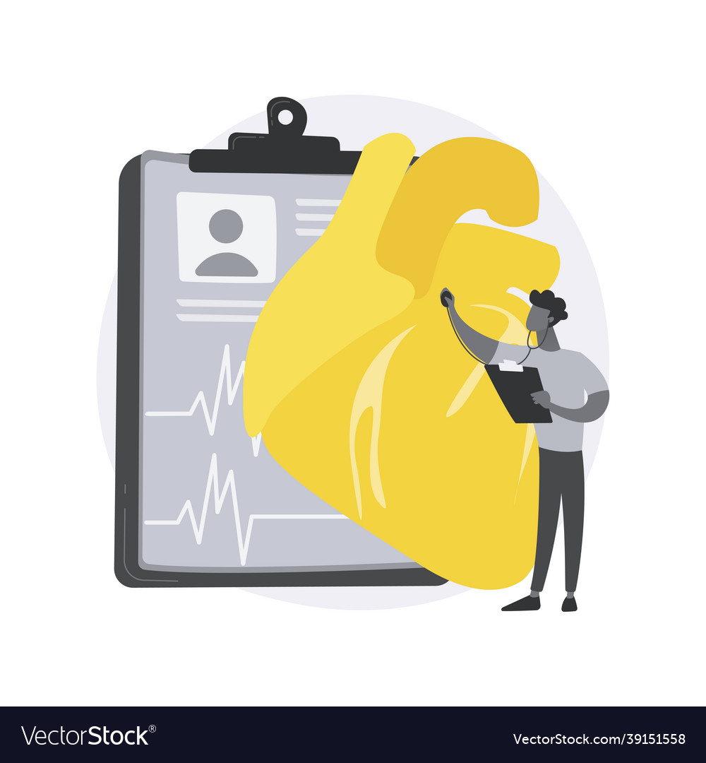Hearing screening abstract concept Royalty Free Vector Image