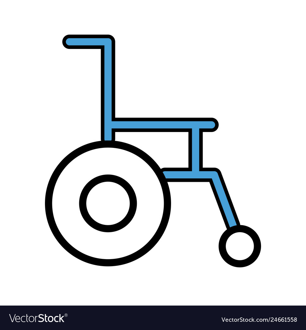 Wheel chair icon Royalty Free Vector Image - VectorStock