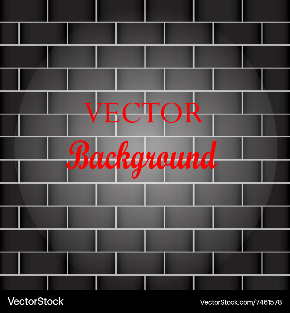Brick background Royalty Free Vector Image - VectorStock