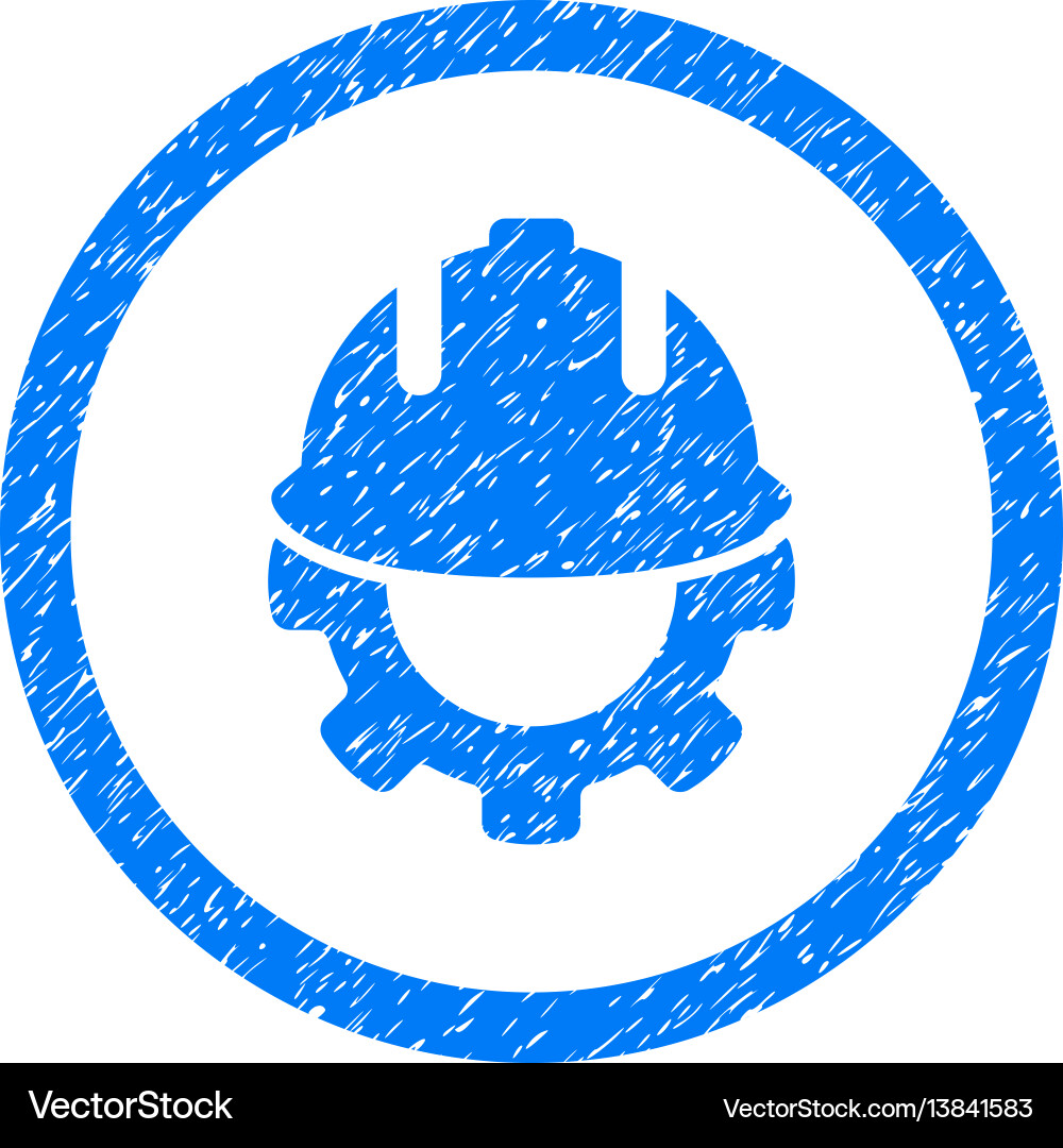 Development rounded grainy icon Royalty Free Vector Image