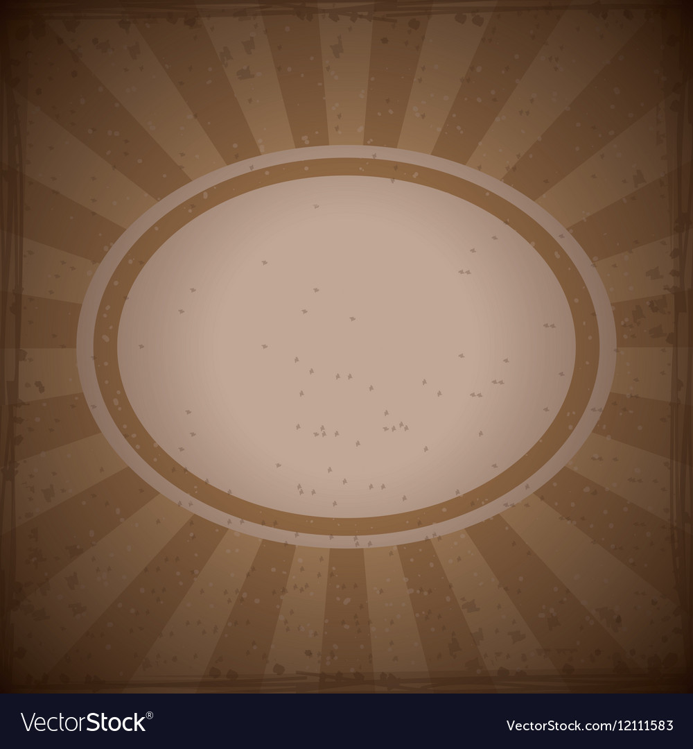 Retro background with label design Royalty Free Vector Image