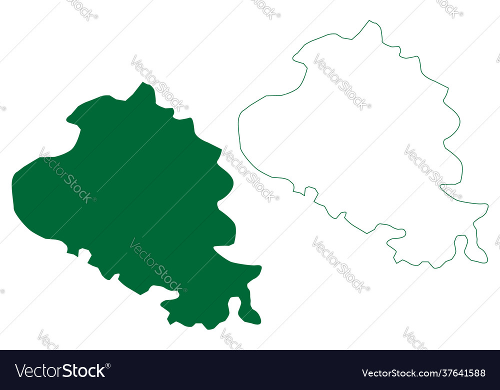 Faridabad district haryana state republic Vector Image