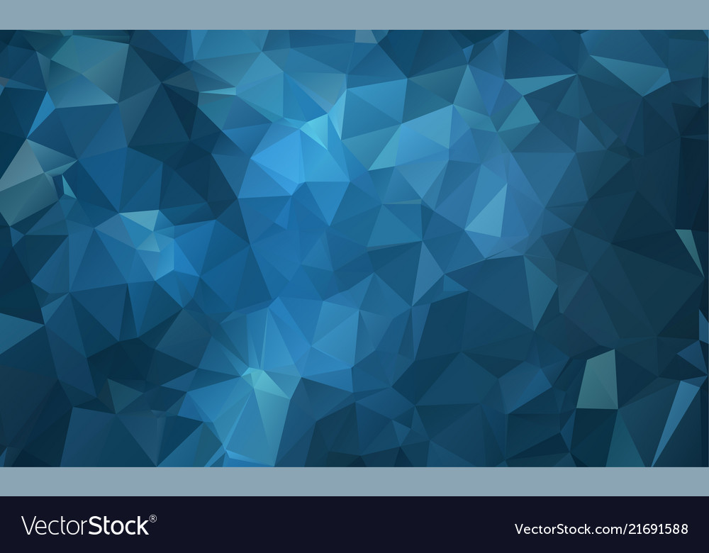 Light blue abstract polygonal background Vector Image