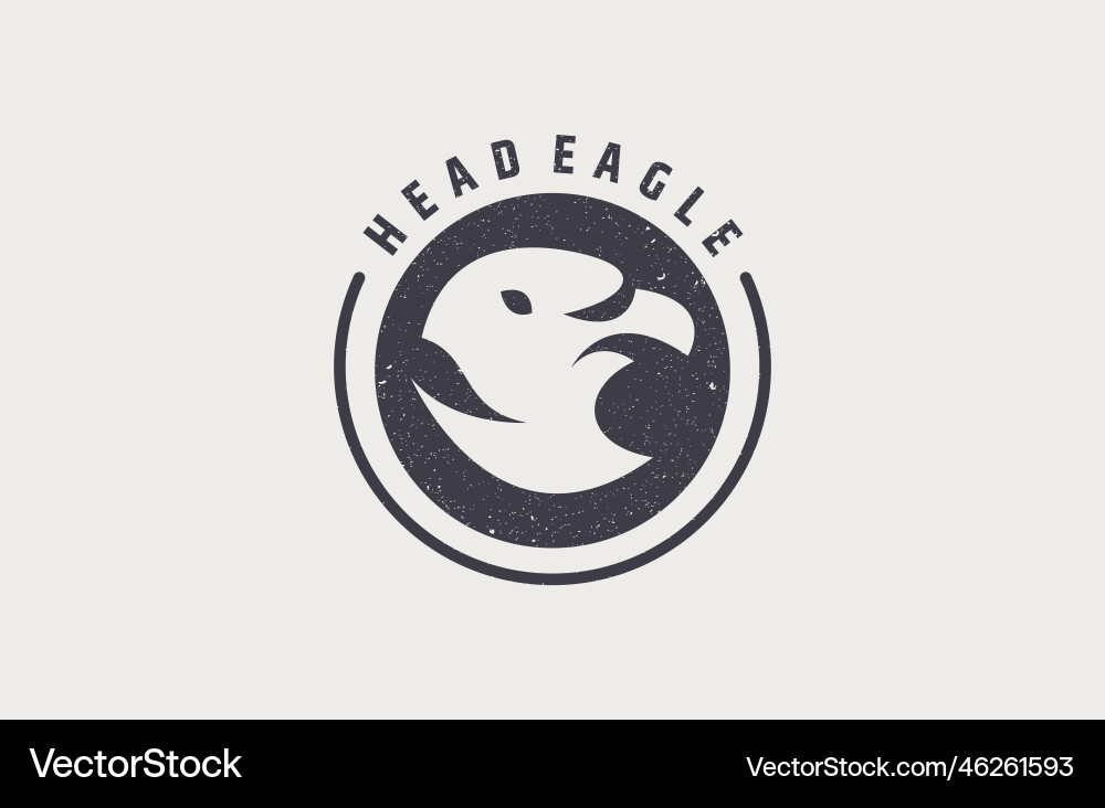 Head eagle Royalty Free Vector Image - VectorStock