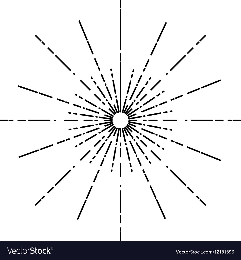 Sunburst Royalty Free Vector Image Vectorstock