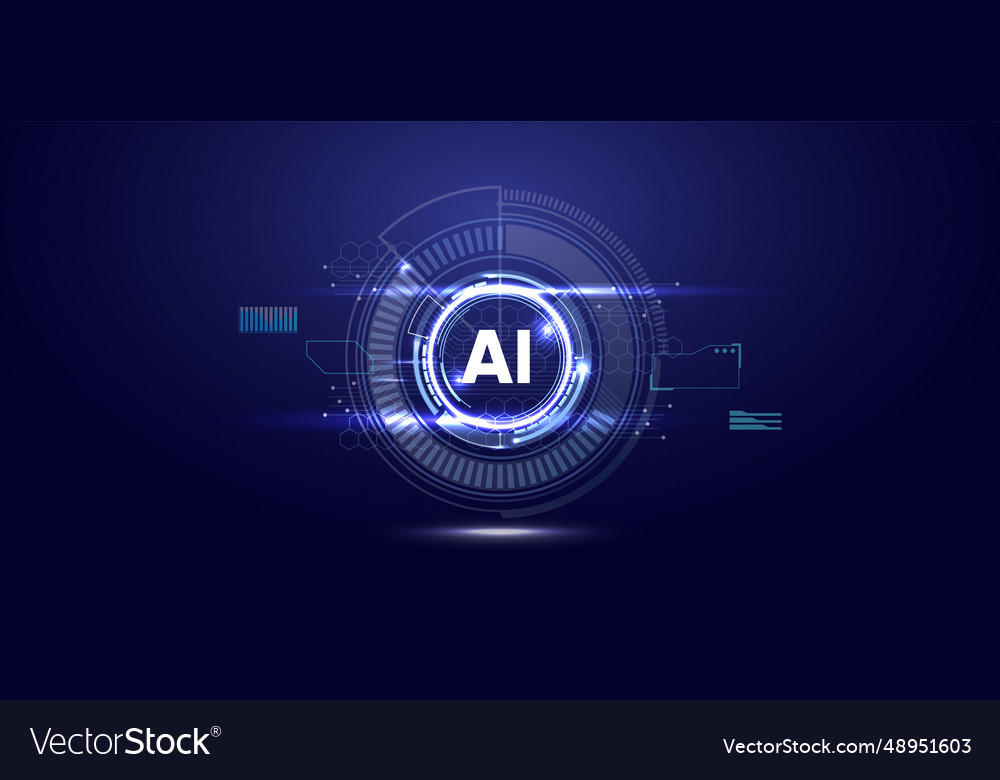 Ai Futuristic Digital Background Chat Gpt Concept Vector Image Ai Futuristic Digital Background Chat Gpt Concept Vector Image