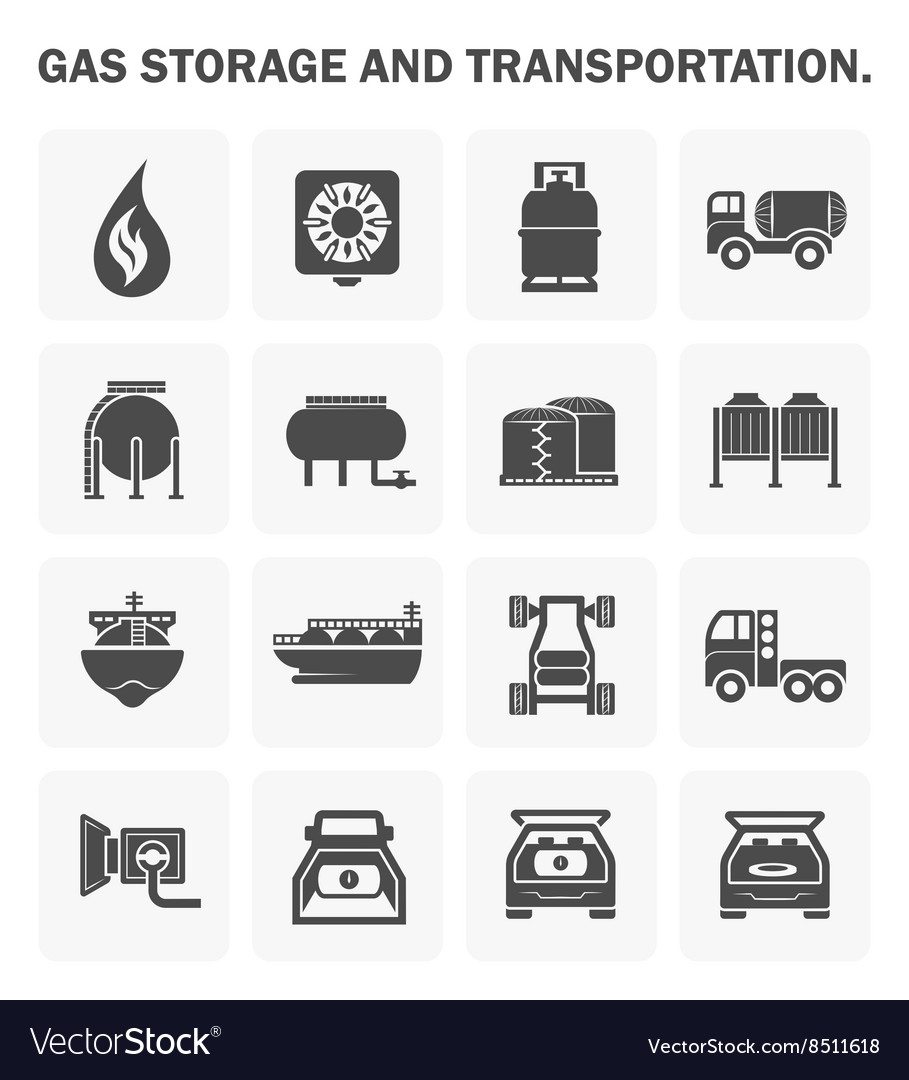 Gas icon Royalty Free Vector Image - VectorStock