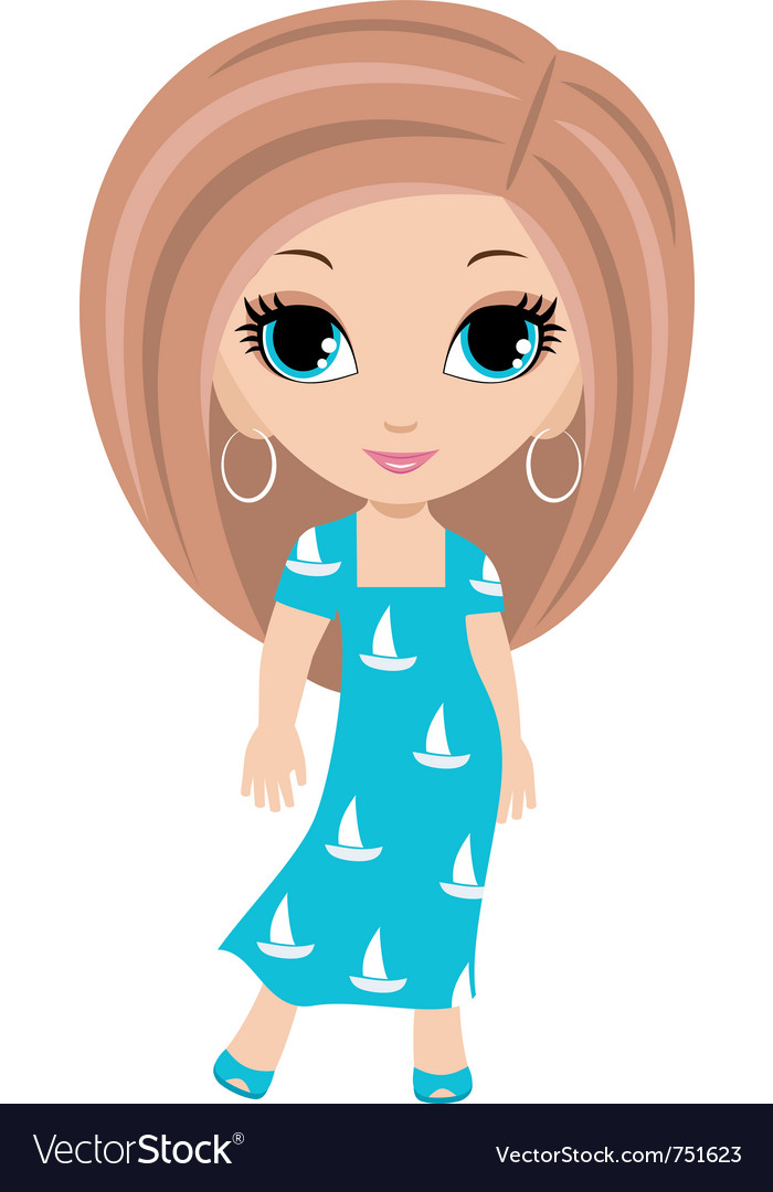 Woman cartoon Royalty Free Vector Image - VectorStock