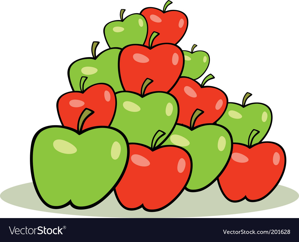 apples-royalty-free-vector-image-vectorstock