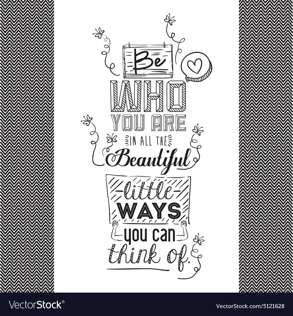 Encourage quotes design Royalty Free Vector Image