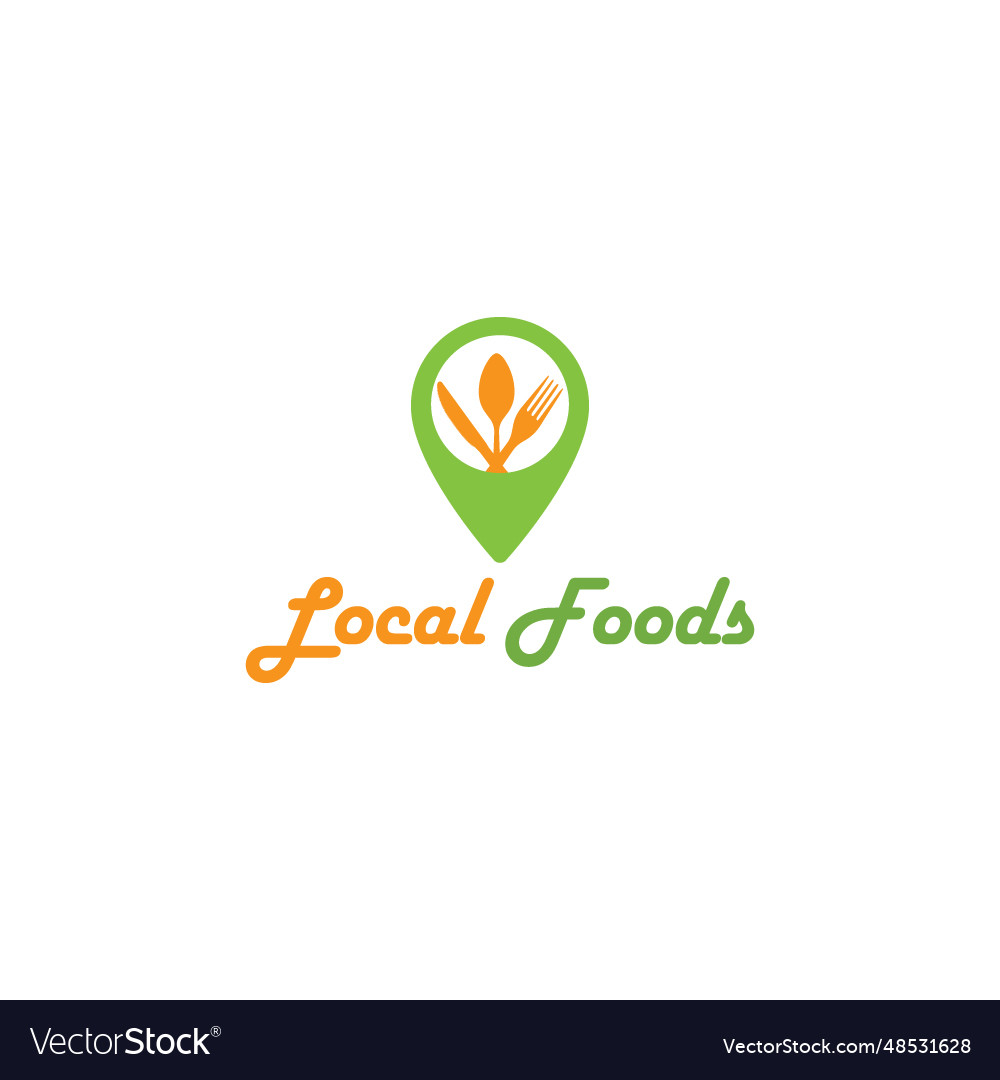 Food logo Royalty Free Vector Image - VectorStock